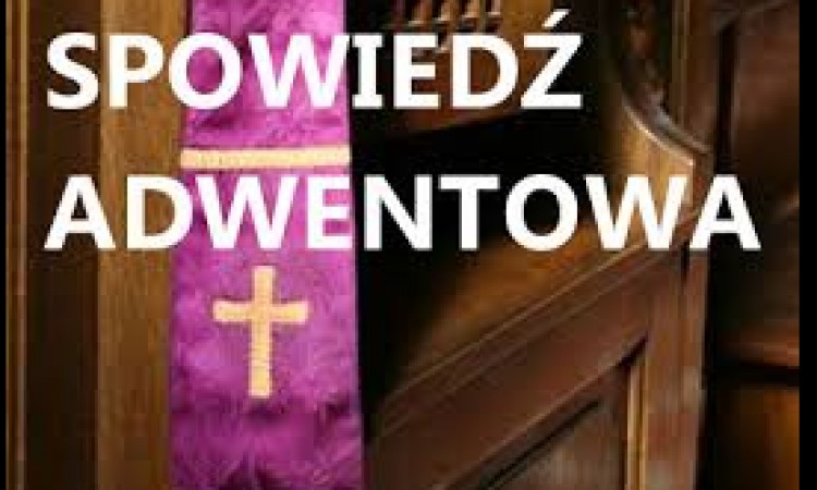 Adwentowy Sakrament pojednania