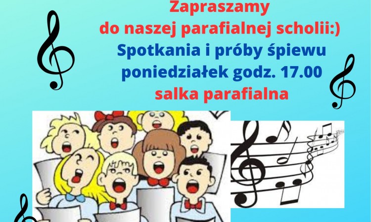 SCHOLA ZAPRASZA:)