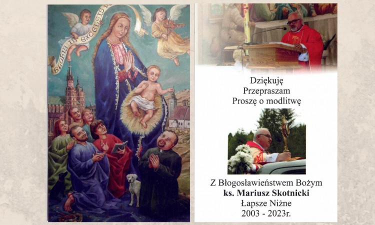POŻEGNANIE PROBOSZCZA KS. MARIUSZA SKOTNICKIEGO